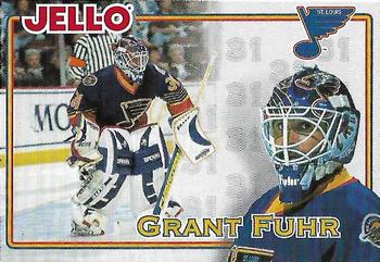 1995-96 Kraft - Jell-O Gelatin Crease Keepers Standard Size #NNO Grant Fuhr  Front