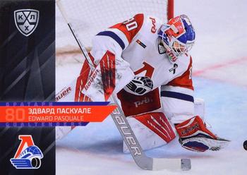 2021-22 Sereal KHL Premium Collection - Goaltenders #GOA-019 Edward Pasquale Front