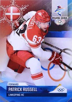 2022 BY Cards Beijing Olympics (Unlicensed) #DEN/OLYMP/2022-20 Patrick Russell Front