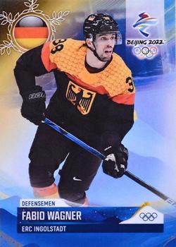 2022 BY Cards Beijing Olympics (Unlicensed) #GER/OLYMP/2022-07 Fabio Wagner Front