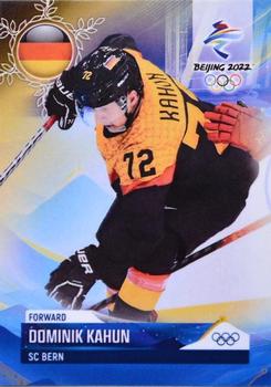 2022 BY Cards Beijing Olympics (Unlicensed) #GER/OLYMP/2022-19 Dominik Kahun Front
