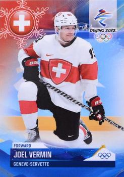 2022 BY Cards Beijing Olympics (Unlicensed) #SUI/OLYMP/2022-20 Joel Vermin Front