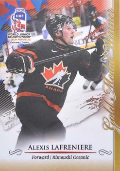2020 BY Cards IIHF U20 World Championship (Unlicensed) #CAN/U20/2020-14 Alexis Lafreniere Front