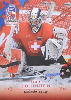 2020 BY Cards IIHF U20 World Championship (Unlicensed) #SUI/U20/2020-03 Luca Hollenstein Front