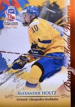 2020 BY Cards IIHF U20 World Championship (Unlicensed) #SWE/U20/2020-38 Alexander Holtz Front