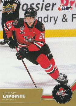 2021-22 Upper Deck CHL - High Gloss #109 Jeremy Lapointe Front