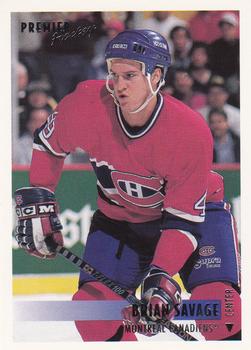 1994-95 O-Pee-Chee Premier #16 Brian Savage Front