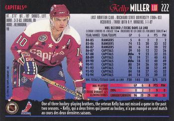 1994-95 O-Pee-Chee Premier #222 Kelly Miller Back