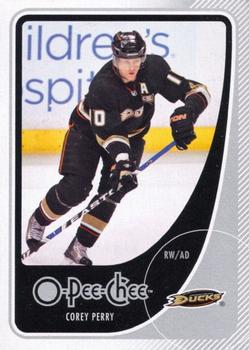 2010-11 O-Pee-Chee #1 Corey Perry  Front
