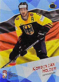 2021 AMPIR IIHF World Championship (Unlicensed) #GER01 Korbinian Holzer Front