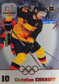 2018 AMPIR Olympic Games (Unlicensed) #GER10 Christian Ehrhoff Front