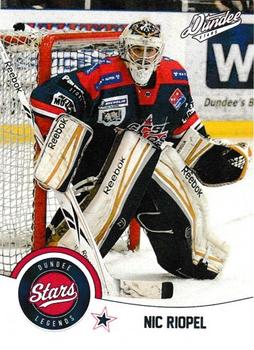2021 Dundee Stars Legends (EIHL) #DSL 53 Nic Riopel Front