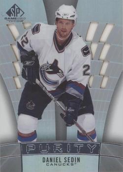 2021-22 SP Game Used - Purity #P-56 Daniel Sedin Front