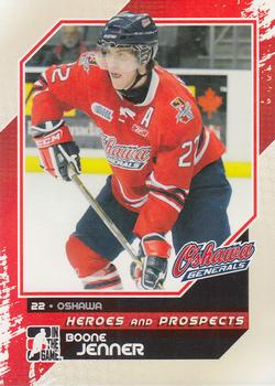 2010-11 In The Game Heroes and Prospects #21 Boone Jenner Front