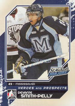 2010-11 In The Game Heroes and Prospects #33 Devante Smith-Pelly Front