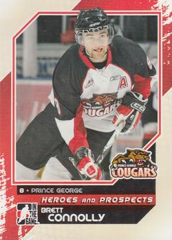 2010-11 In The Game Heroes and Prospects #65 Brett Connolly Front