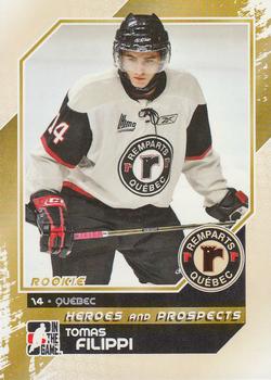 2010-11 In The Game Heroes and Prospects #98 Tomas Filippi Front