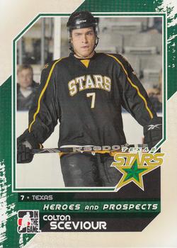 2010-11 In The Game Heroes and Prospects #133 Colton Sceviour Front