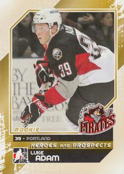 2010-11 In The Game Heroes and Prospects #143 Luke Adam Front