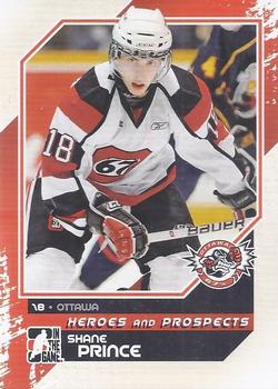 2010-11 In The Game Heroes and Prospects #170 Shane Prince Front