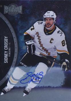 2021-22 SkyBox Metal Universe - Autographs Silver #150 Sidney Crosby Front
