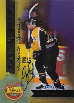 1994-95 Signature Rookies - Authentic Signatures Promos #4 Colin Cloutier Front