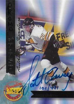 1994-95 Signature Rookies - Authentic Signatures Promos #5 Scott Cherrey Front