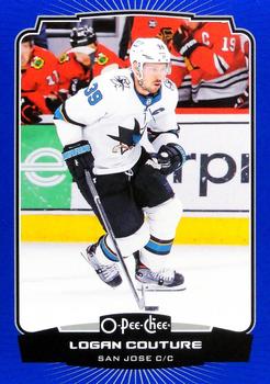 2022-23 O-Pee-Chee - Blue Border #42 Logan Couture Front