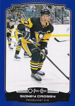 2022-23 O-Pee-Chee - Blue Border #87 Sidney Crosby Front