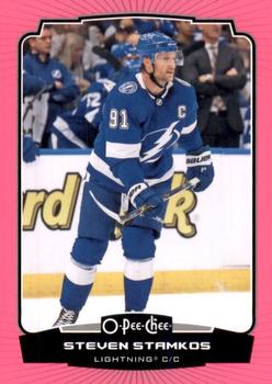 2022-23 O-Pee-Chee - Neon Pink Border #11 Steven Stamkos Front