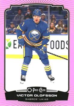 2022-23 O-Pee-Chee - Neon Pink Border #295 Victor Olofsson Front