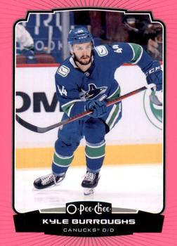 2022-23 O-Pee-Chee - Neon Pink Border #405 Kyle Burroughs Front