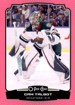 2022-23 O-Pee-Chee - Neon Pink Border #474 Cam Talbot Front