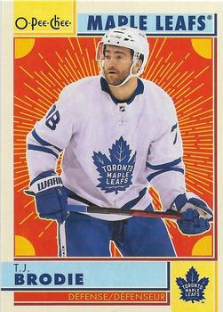 2022-23 O-Pee-Chee - Retro Blank Back #197 T.J. Brodie Front