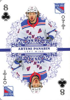 2022-23 O-Pee-Chee - Playing Cards #8♣ Artemi Panarin Front