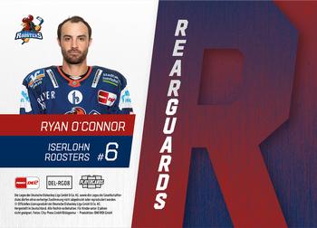 2022-23 Playercards (DEL) - Rearguards #DEL-RG08 Ryan O'Connor Back
