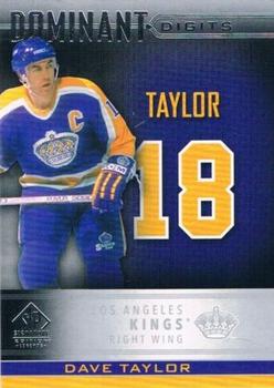 2020-21 SP Signature Edition Legends - Dominant Digits #DD-22 Dave Taylor Front