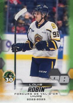 2022-23 Extreme Val-d'Or Foreurs (QMJHL) #NNO Louis Robin Front