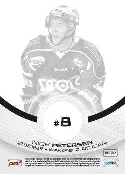 2013-14 Playercards Premium Serie (DEL) - Prime Imports #DEL-PI12 Nick Petersen Back