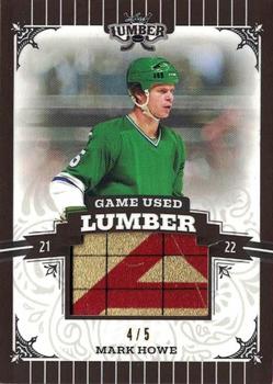 2021-22 Leaf Lumber - Game Used Lumber Pewter #GUL-MH1 Mark Howe Front