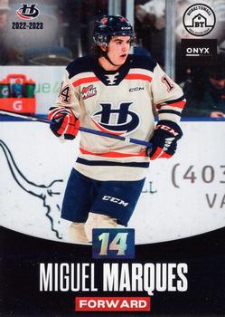 2022-23 Lethbridge Hurricanes (WHL) #NNO Miguel Marques Front