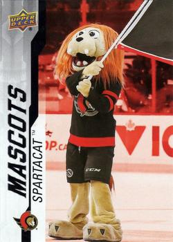 2023 Upper Deck National Hockey Card Day - Mascots #M-4 Spartacat Front