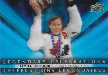 2023 Upper Deck Tim Hortons Legends - Legendary Celebrations #LC-15 Jayna Hefford Front