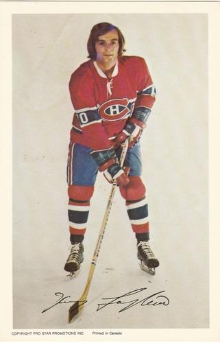 1972-73 Montreal Canadiens Louiseville Sports Enr. Promos #NNO Guy Lafleur Front
