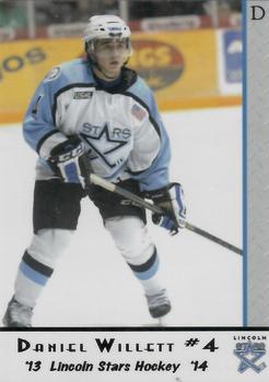 2013-14 Lincoln Stars (USHL) Series 1 #3 Daniel Willett Front