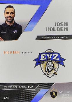 2022-23 AMPIR EV Zug (Unlicensed) #29 Josh Holden Back
