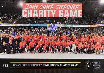 2022-23 AMPIR EV Zug (Unlicensed) - Pink Ribbon Charity Game #13 Samuel Kreis Back