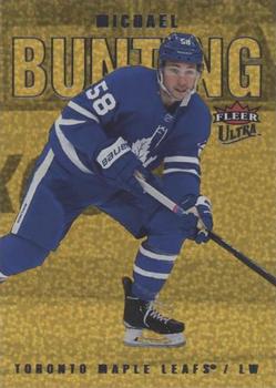 2021-22 Ultra - Gold Speckled Rainbow Foil #145 Michael Bunting Front