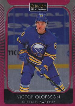 2021-22 O-Pee-Chee Platinum - Matte Pink #118 Victor Olofsson Front