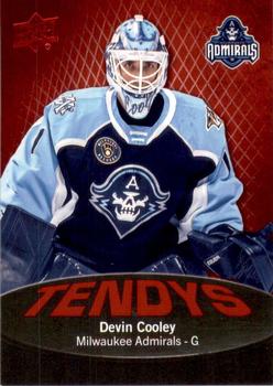 2022-23 Upper Deck AHL - Tendys Red #T-13 Devin Cooley Front